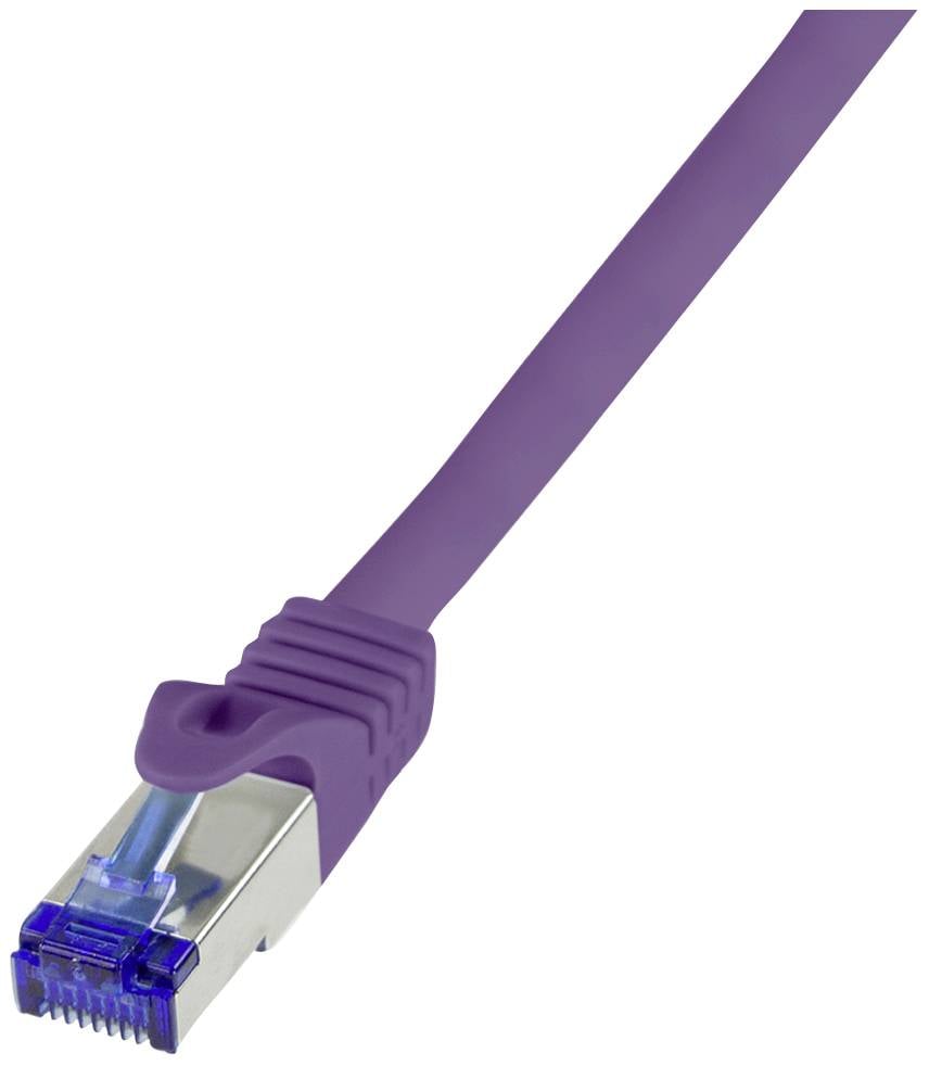 LogiLink mrežni patch kabl 3,00 m ljubičasta RJ45 utikač 2464136
