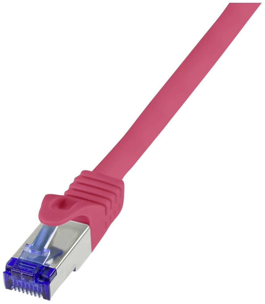 LogiLink mrežni patch kabl 3,00 m crvena RJ45 utikač 2464143