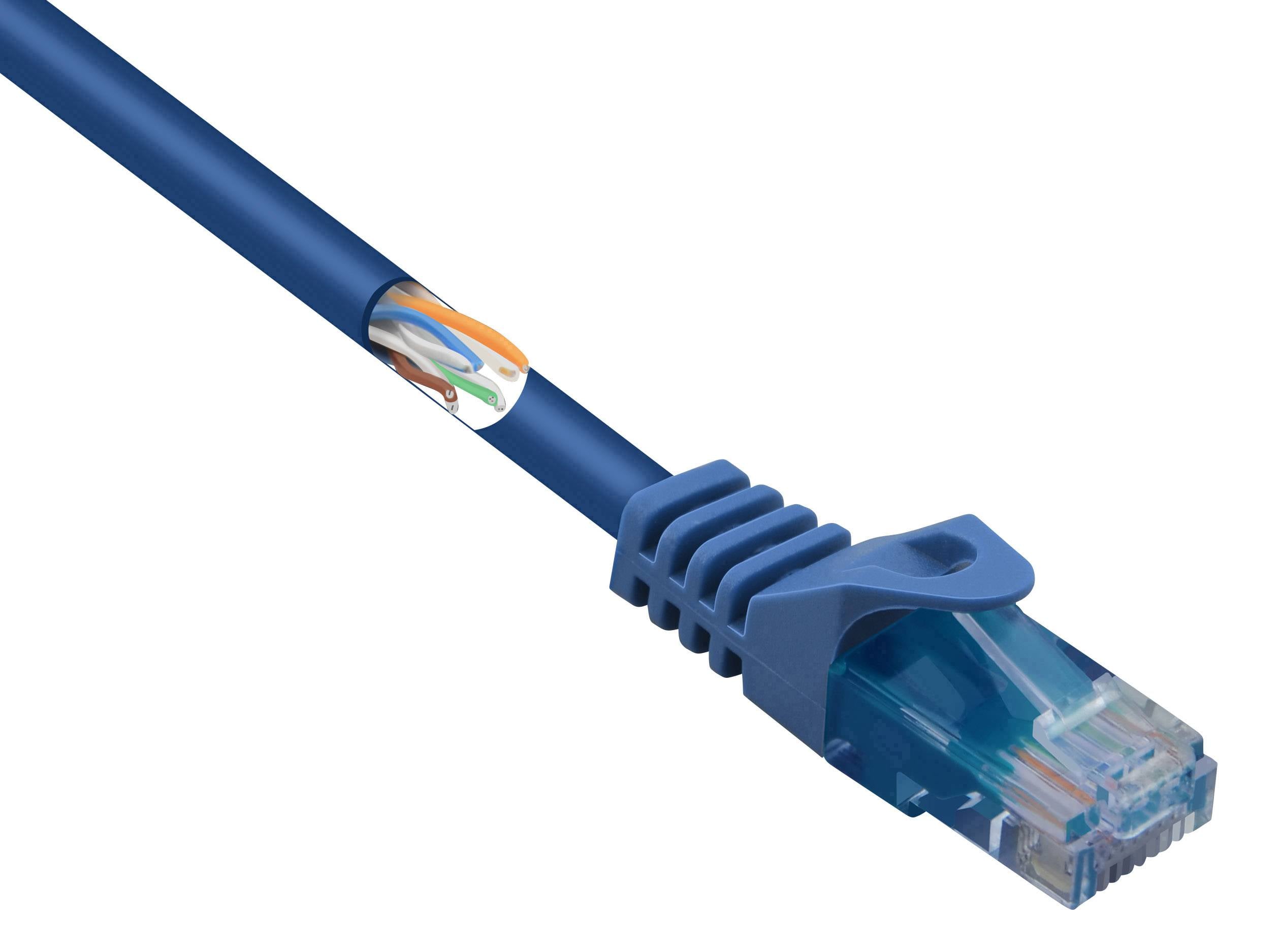 Renkforce RF-5043860 mrežni patch kabl 1,00 m plava RJ45 utikač