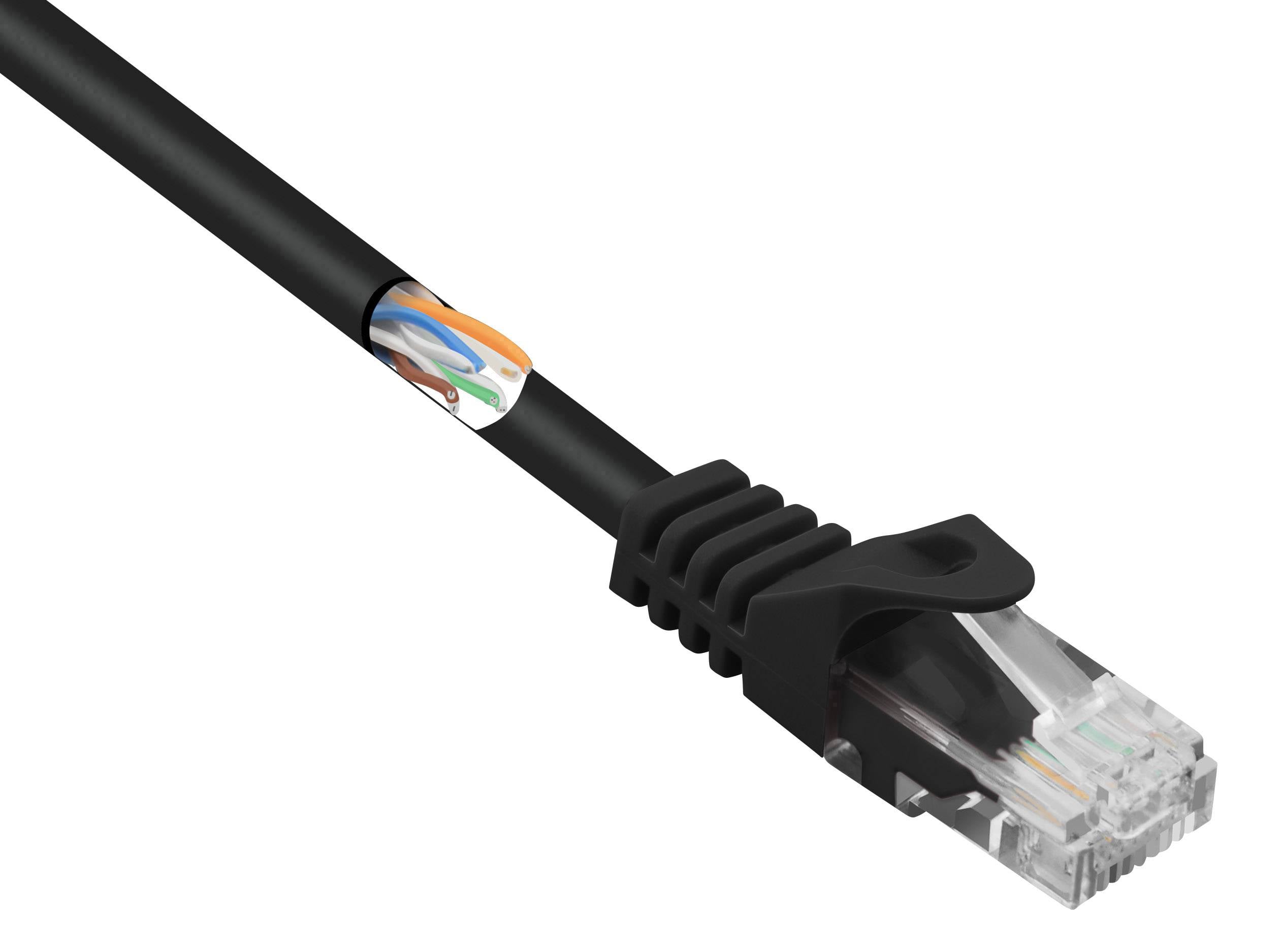 Renkforce RF-5047432 mrežni patch kabl 2,00 m crna RJ45 utikač