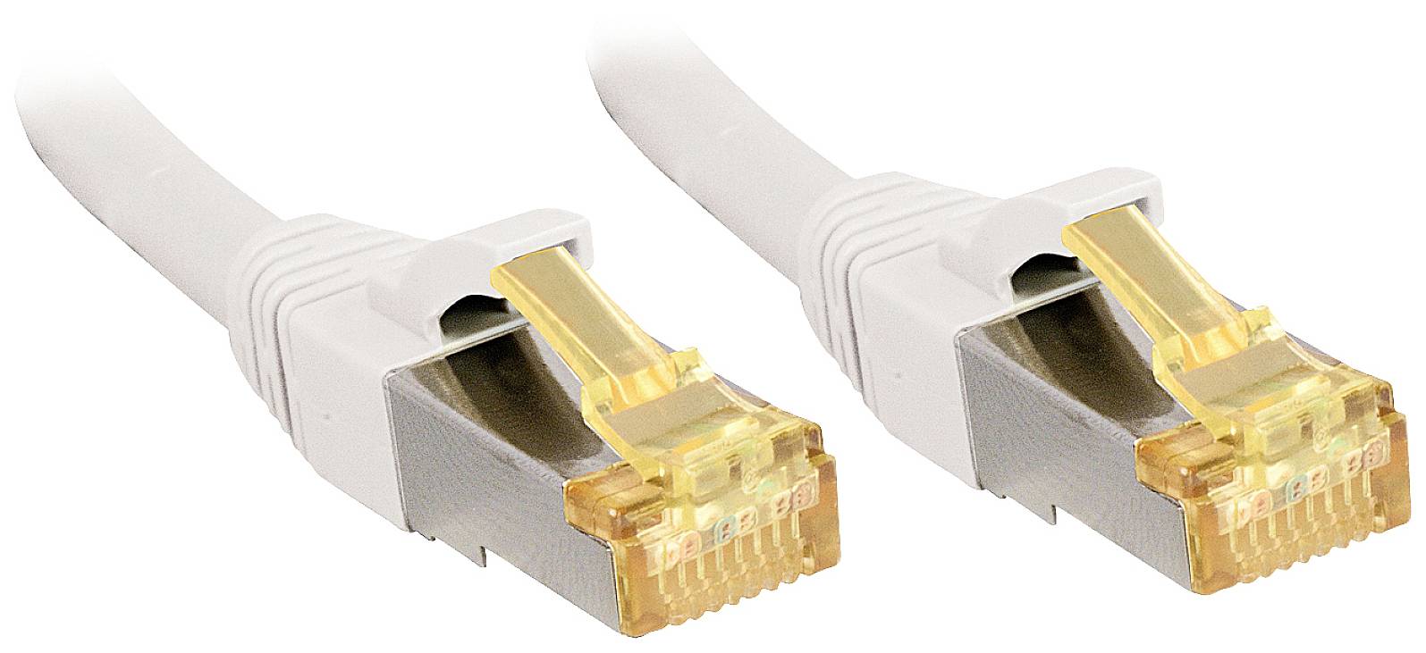 LINDY mrežni patch kabl 20,00 m bela RJ45 utikač 2535028