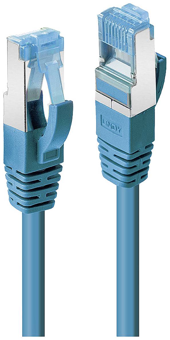 LINDY mrežni patch kabl 10,00 m plava RJ45 utikač 2535068