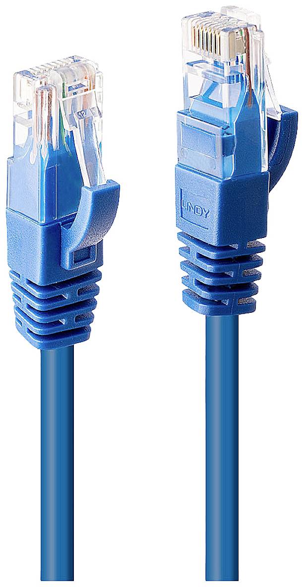 LINDY mrežni patch kabl 30,00 m plava RJ45 utikač 2535163