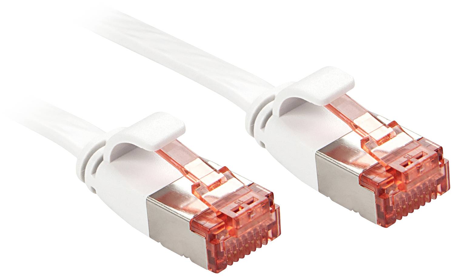 LINDY mrežni patch kabl 2,00 m bela RJ45 utikač 2535203