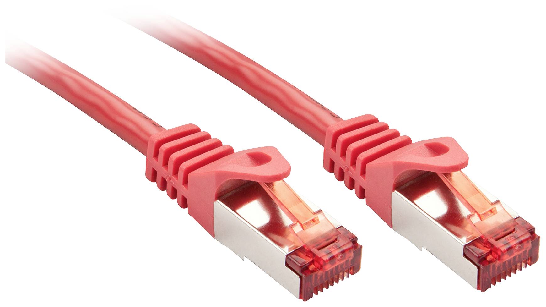 LINDY mrežni patch kabl 1,50 m crvena RJ45 utikač 2535235
