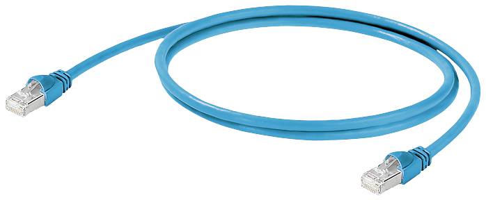 Weidmüller mrežni patch kabl 2,00 m plava RJ45 utikač 2538495
