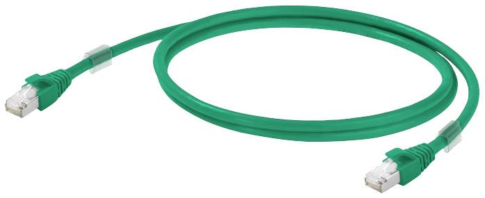 Weidmüller mrežni patch kabl 3,50 m zelena RJ45 utikač
