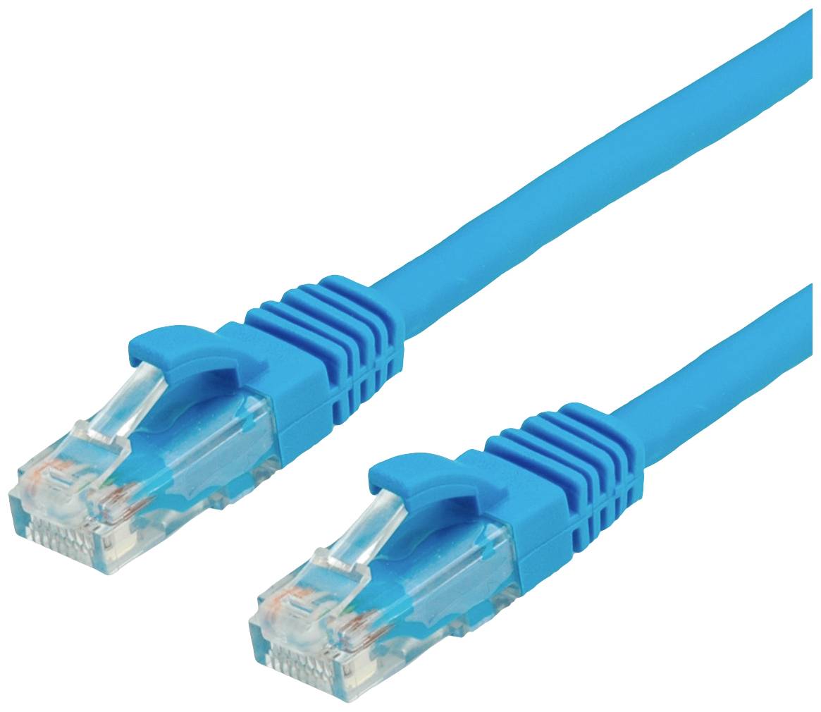 Value mrežni patch kabl 15,00 m plava RJ45 utikač