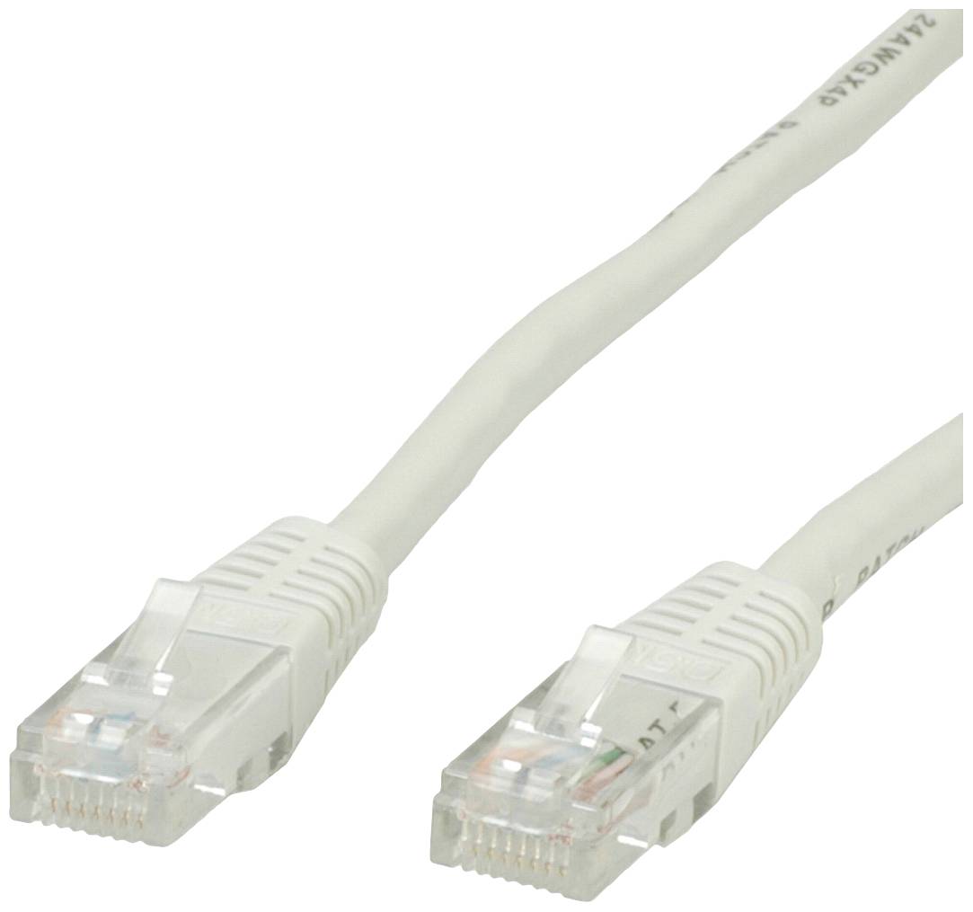 Value mrežni patch kabl 1,00 m siva RJ45 utikač 2557104