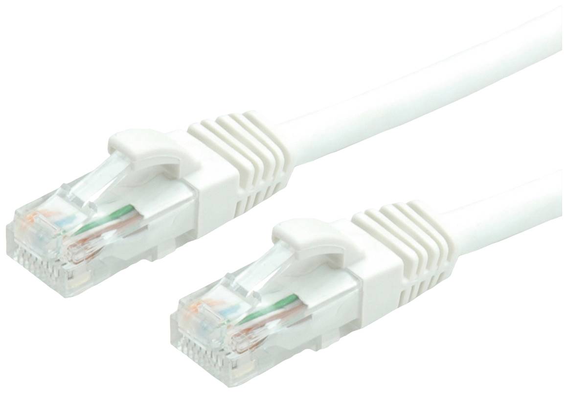 Value mrežni patch kabl 1,50 m bela RJ45 utikač