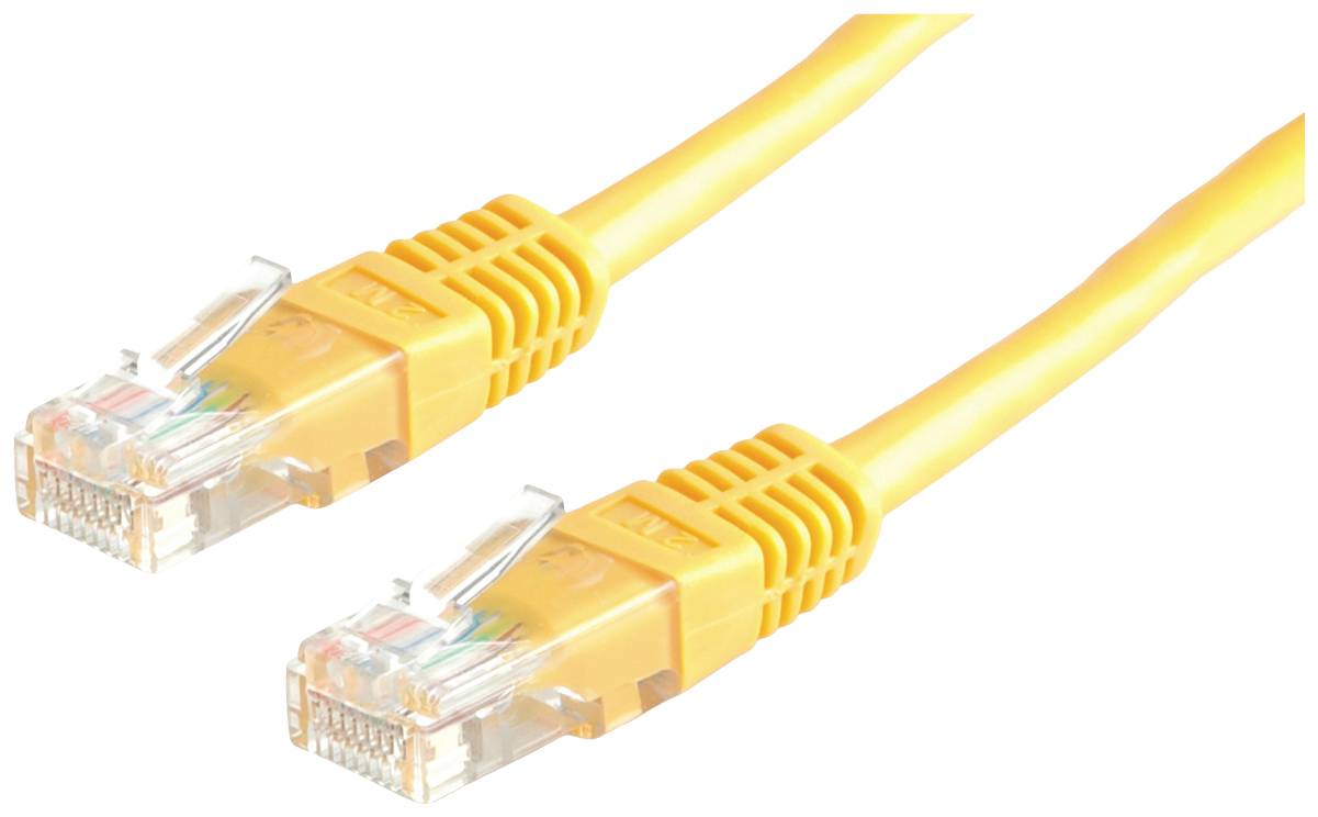 Value mrežni patch kabl 3,00 m žuta RJ45 utikač 2557168