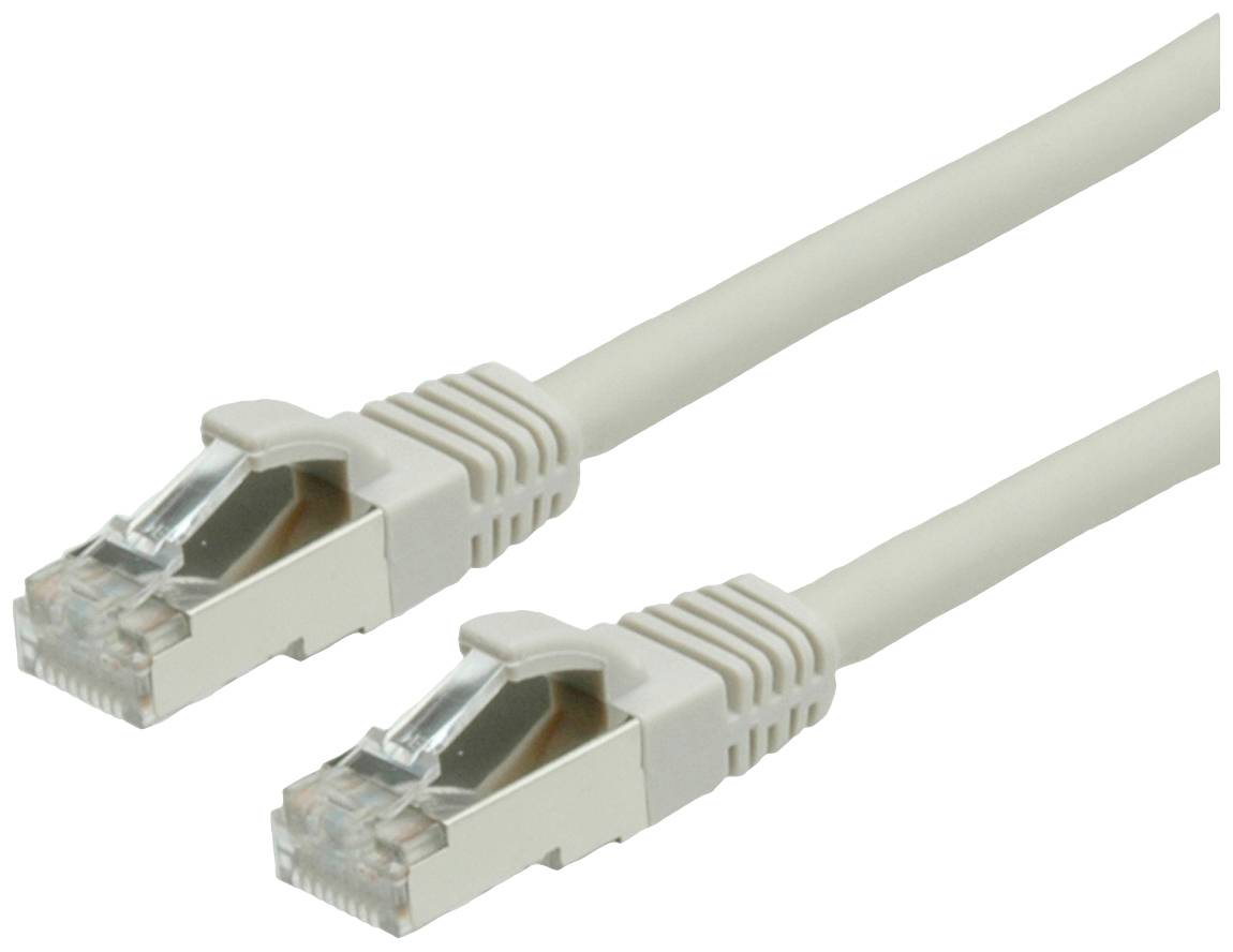 Value mrežni patch kabl 0,50 m siva RJ45 utikač 2557413