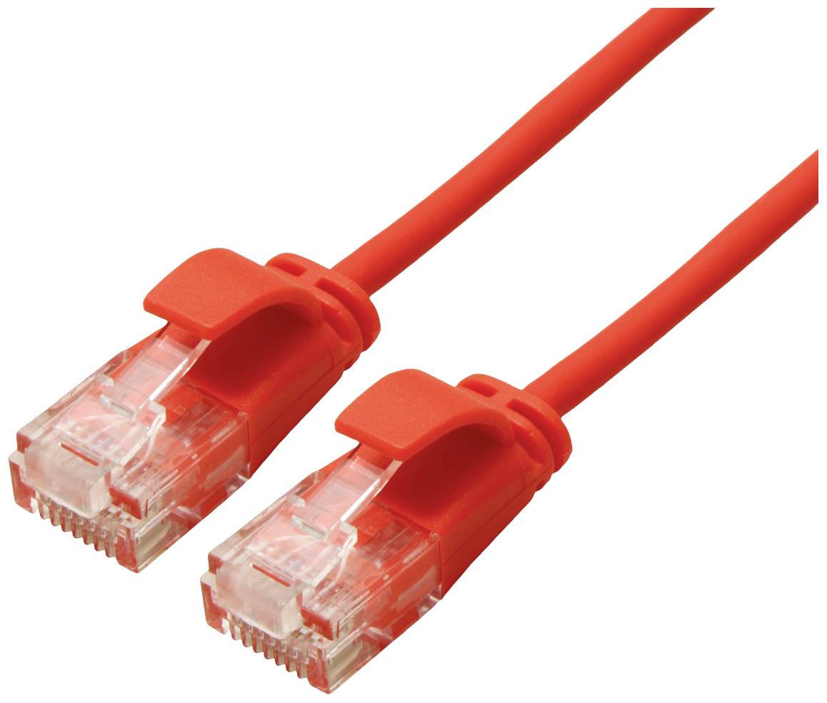 Roline mrežni patch kabl 3,00 m crvena (jasna) RJ45 utikač 2557464