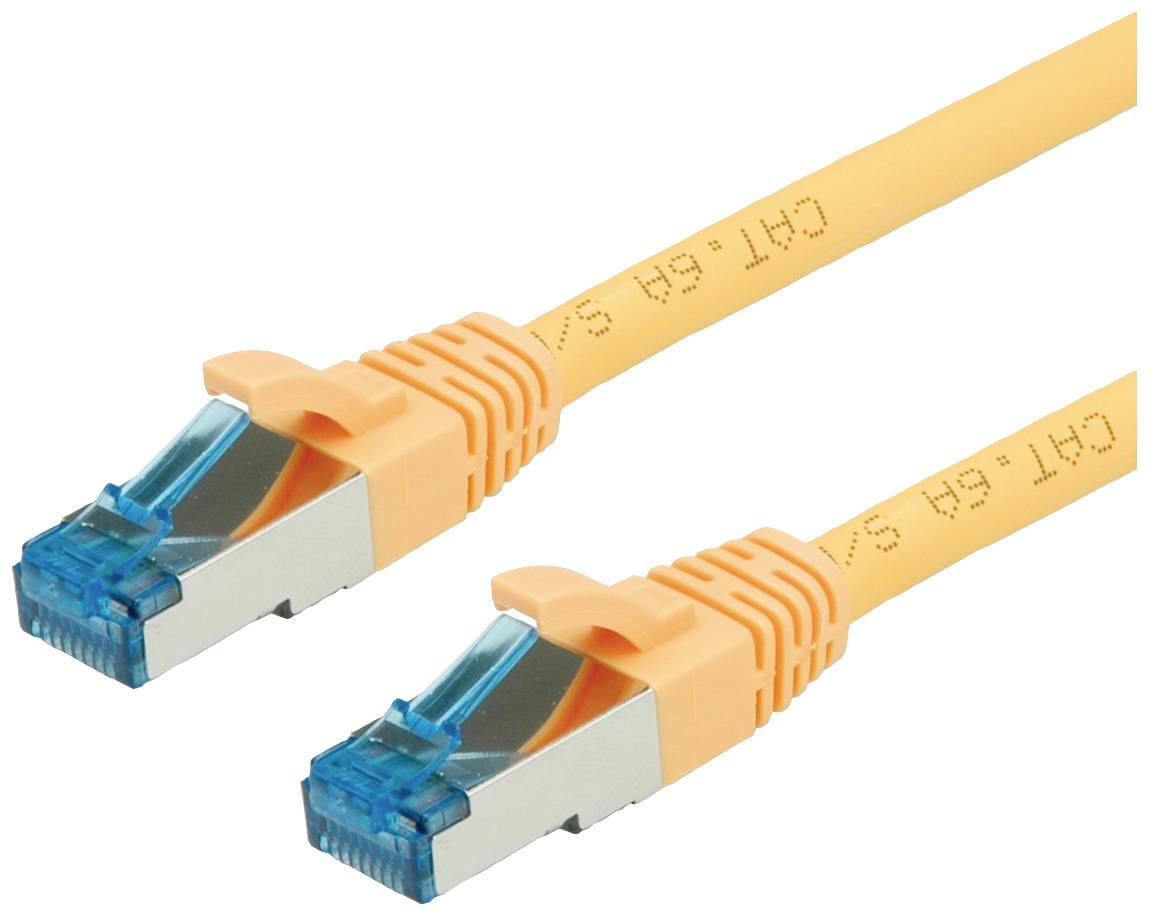 Value mrežni patch kabl 5,00 m žuta RJ45 utikač 2557640