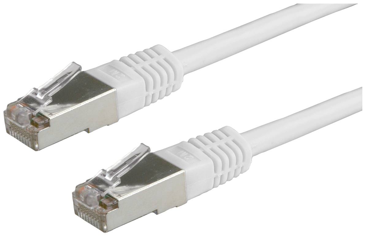 Roline mrežni patch kabl 5,00 m siva RJ45 utikač 2557682