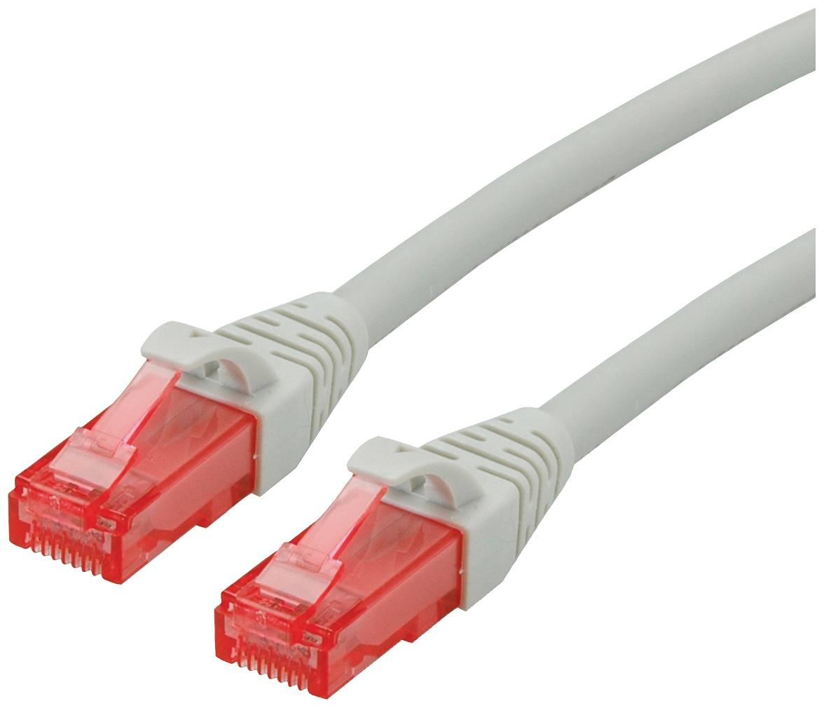 Roline mrežni patch kabl 0,50 m siva RJ45 utikač 2557714
