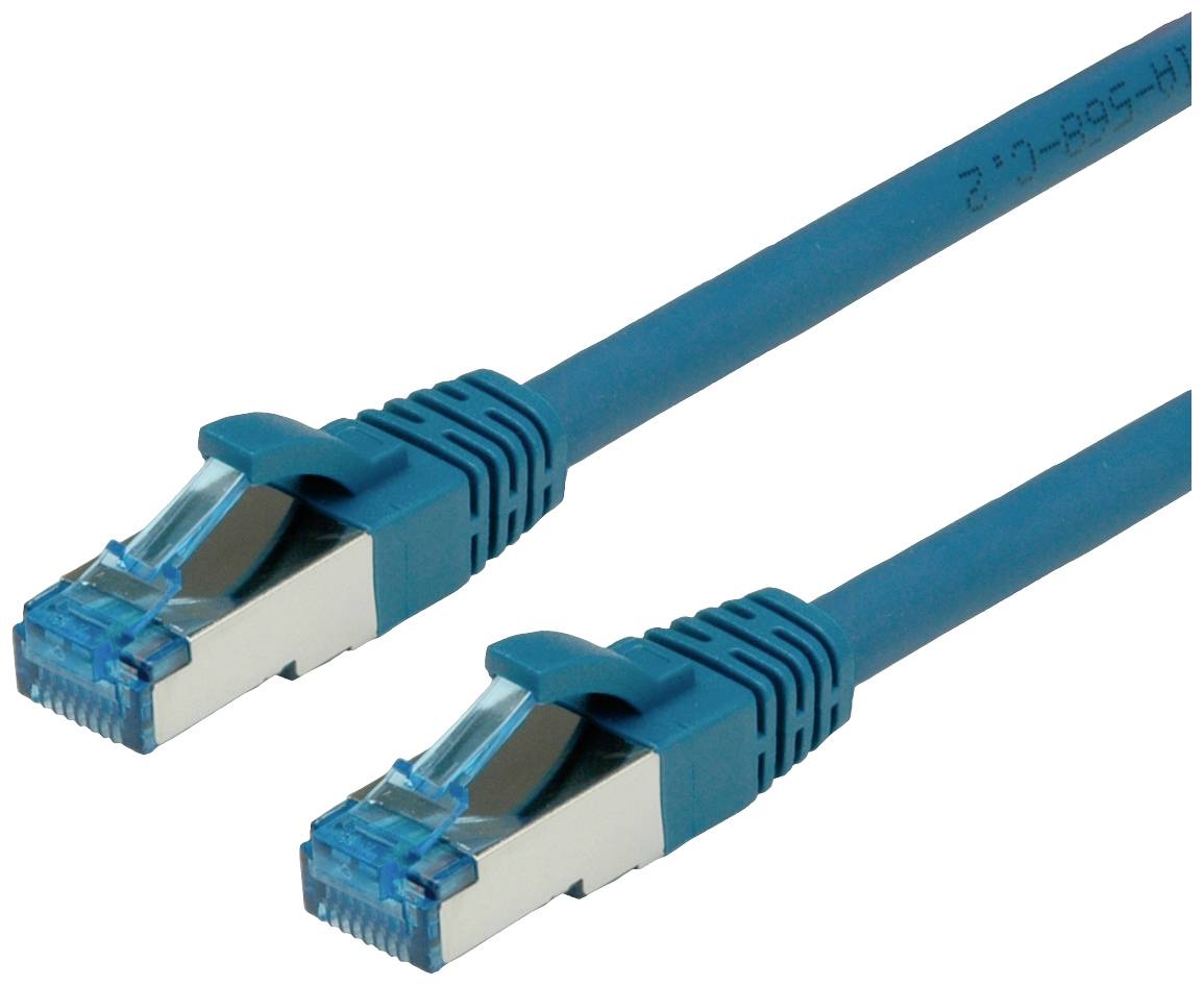 Value mrežni patch kabl 2,00 m plava RJ45 utikač 2557922