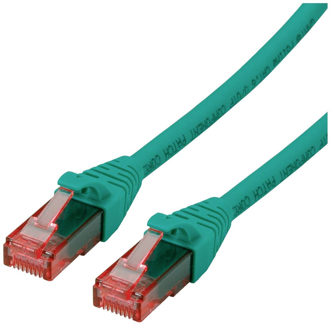 Roline mrežni patch kabl 3,00 m zelena RJ45 utikač 2557994