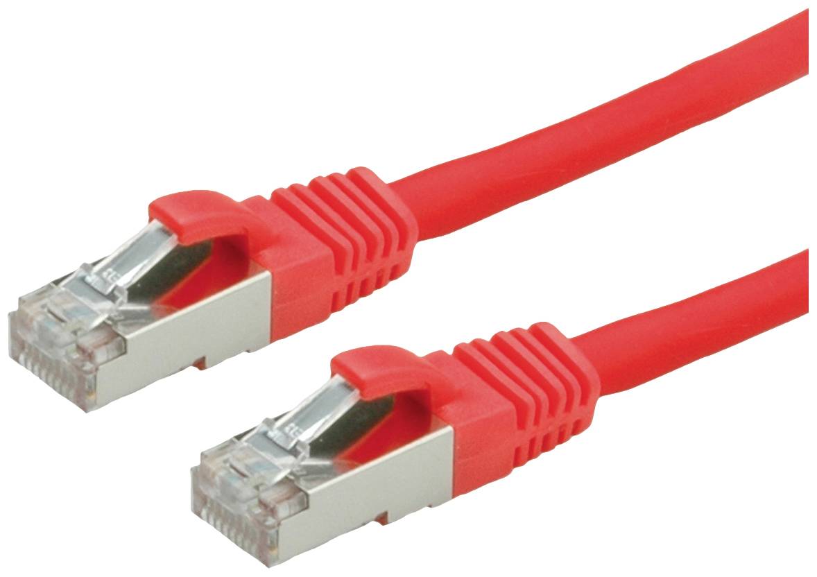 Value mrežni patch kabl 1,50 m crvena (jasna) RJ45 utikač 2558502