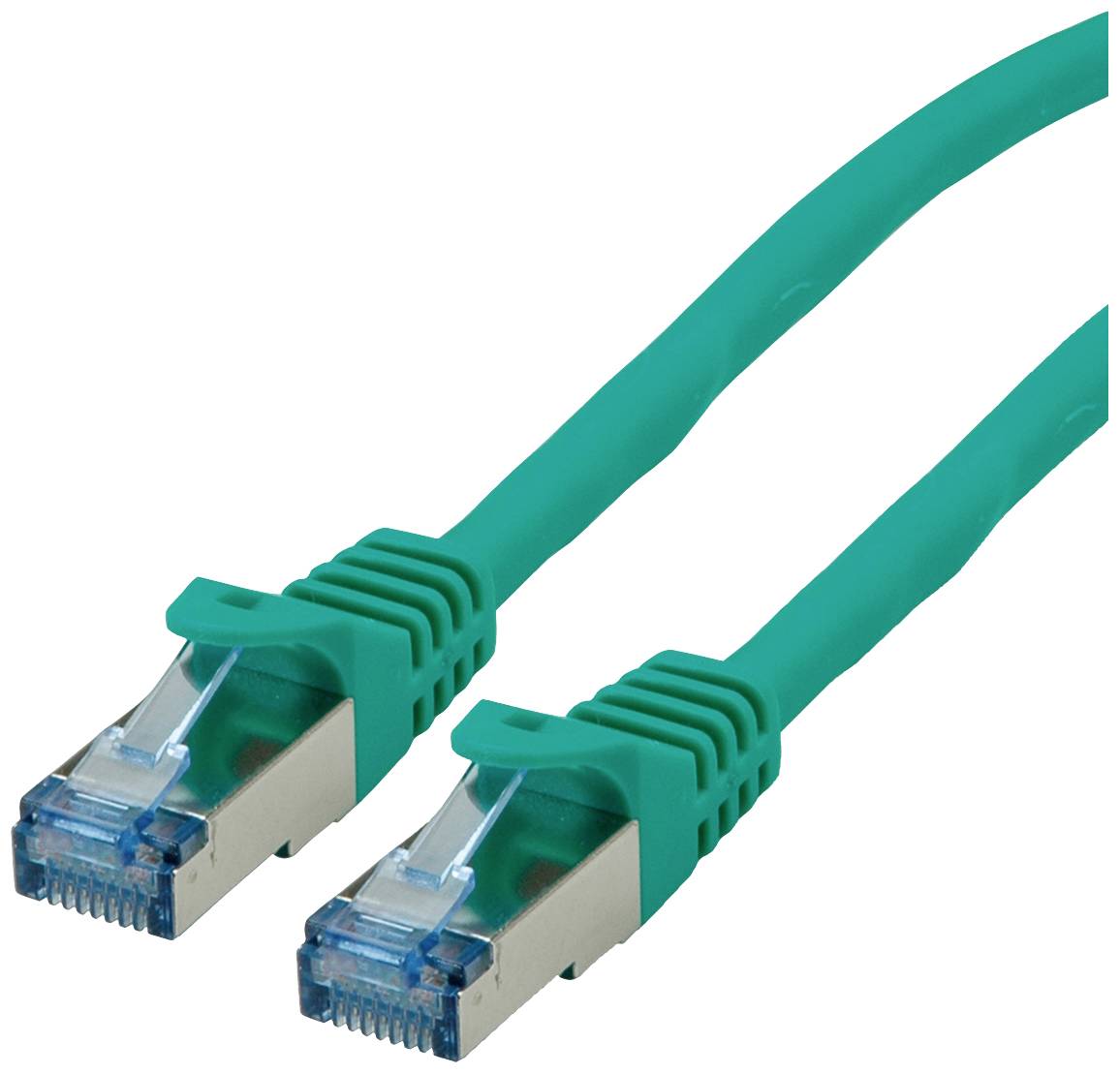 Roline mrežni patch kabl 20,00 m zelena RJ45 utikač 2558576