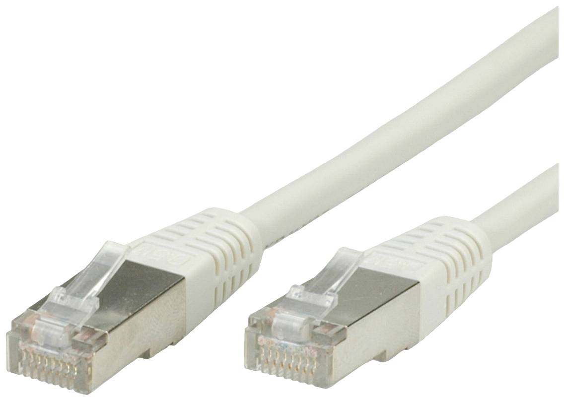 Value mrežni patch kabl 2,00 m siva RJ45 utikač 2558755