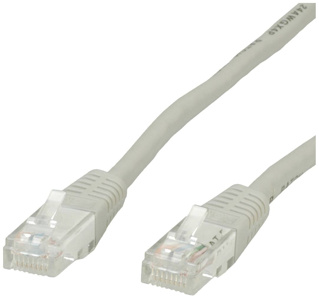 Value mrežni patch kabl 1,50 m siva RJ45 utikač 2558782