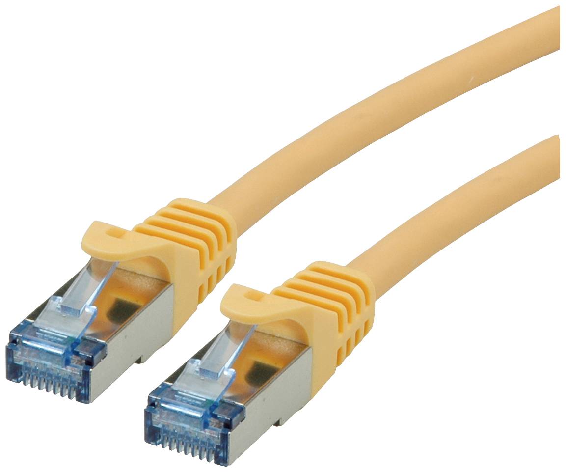 Roline mrežni patch kabl 3,00 m žuta RJ45 utikač 2558909