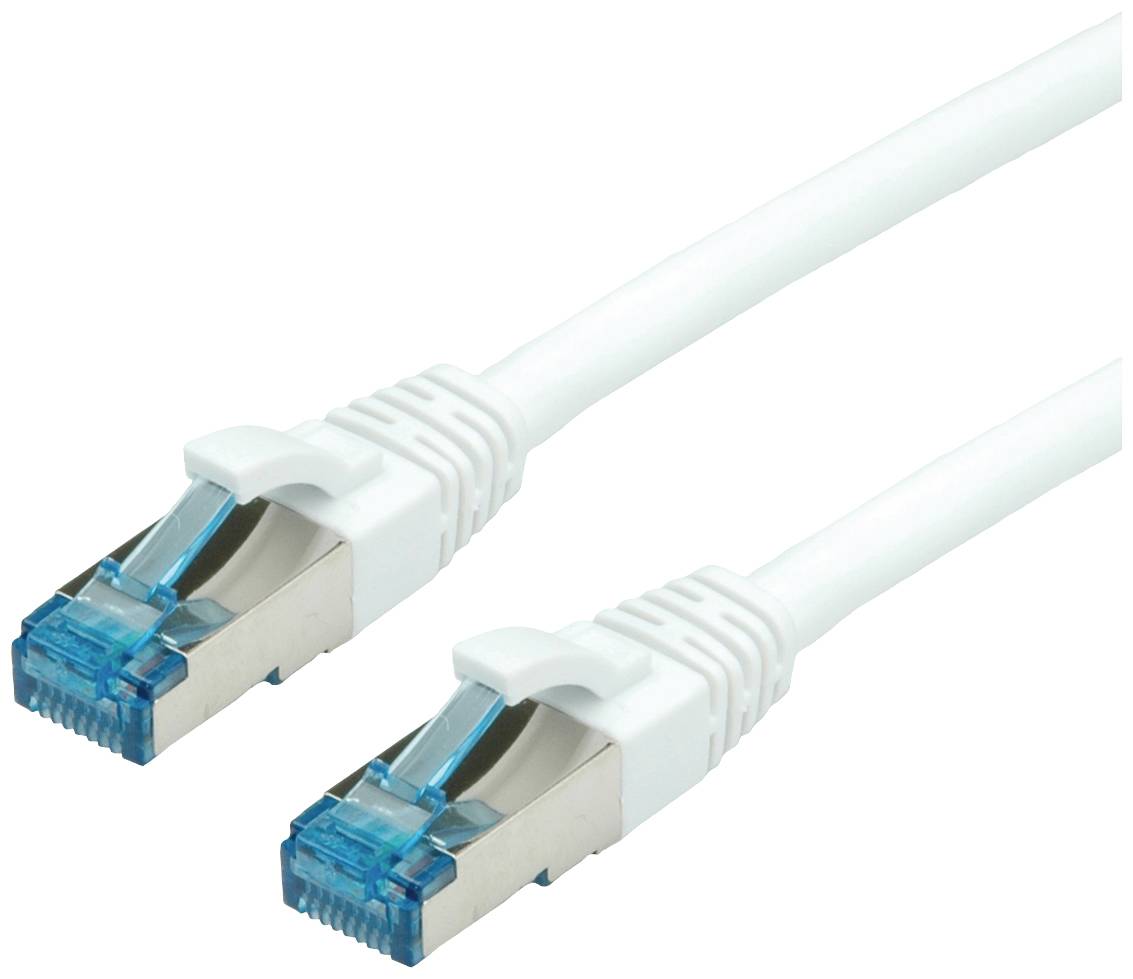 Value mrežni patch kabl 0,50 m bela RJ45 utikač 2559040