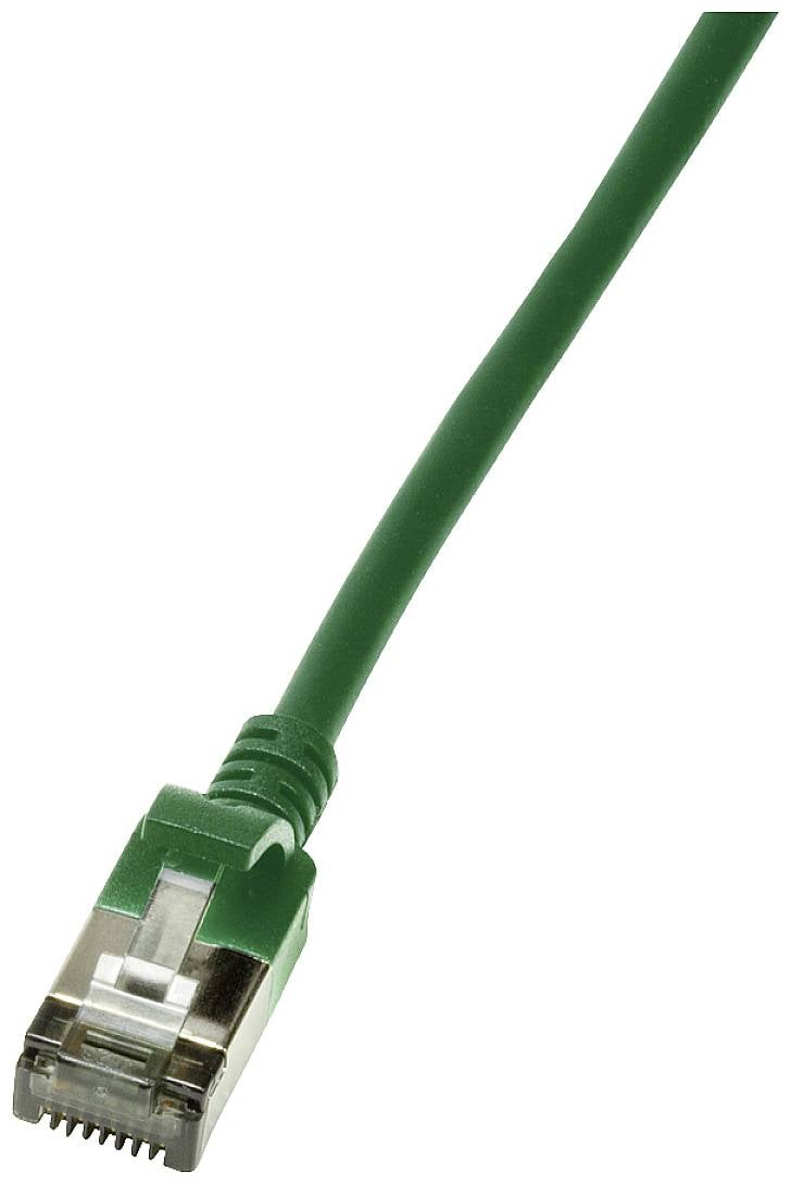 LogiLink mrežni patch kabl 2,00 m zelena RJ45 utikač 2614810