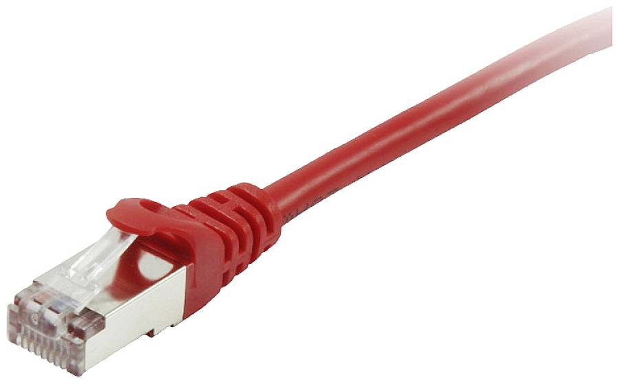 Equip mrežni patch kabl 2,00 m crvena RJ45 utikač