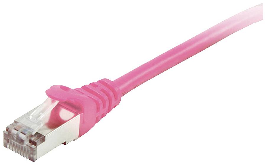 Equip mrežni patch kabl 20,00 m roze RJ45 utikač