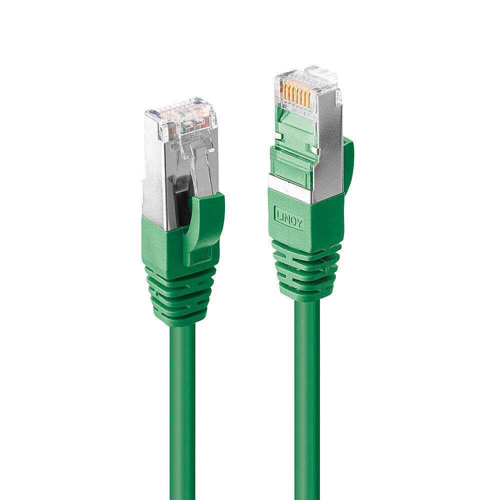 LINDY mrežni patch kabl 0,50 m zelena RJ45 utikač 2842711