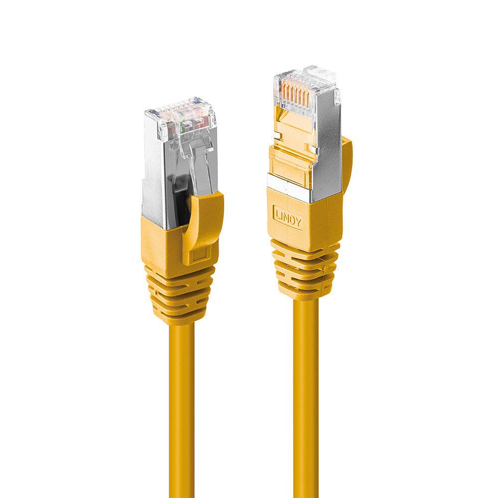 LINDY mrežni patch kabl 2,00 m žuta RJ45 utikač 2842724