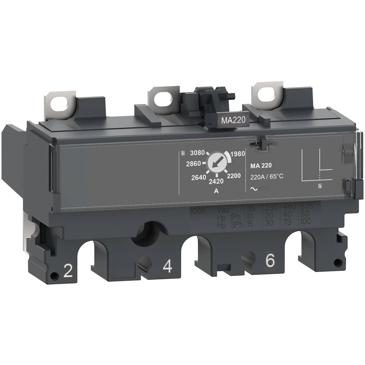 Schneider Electric C103MA007 automatski osigurac 3-polni 6,3 A