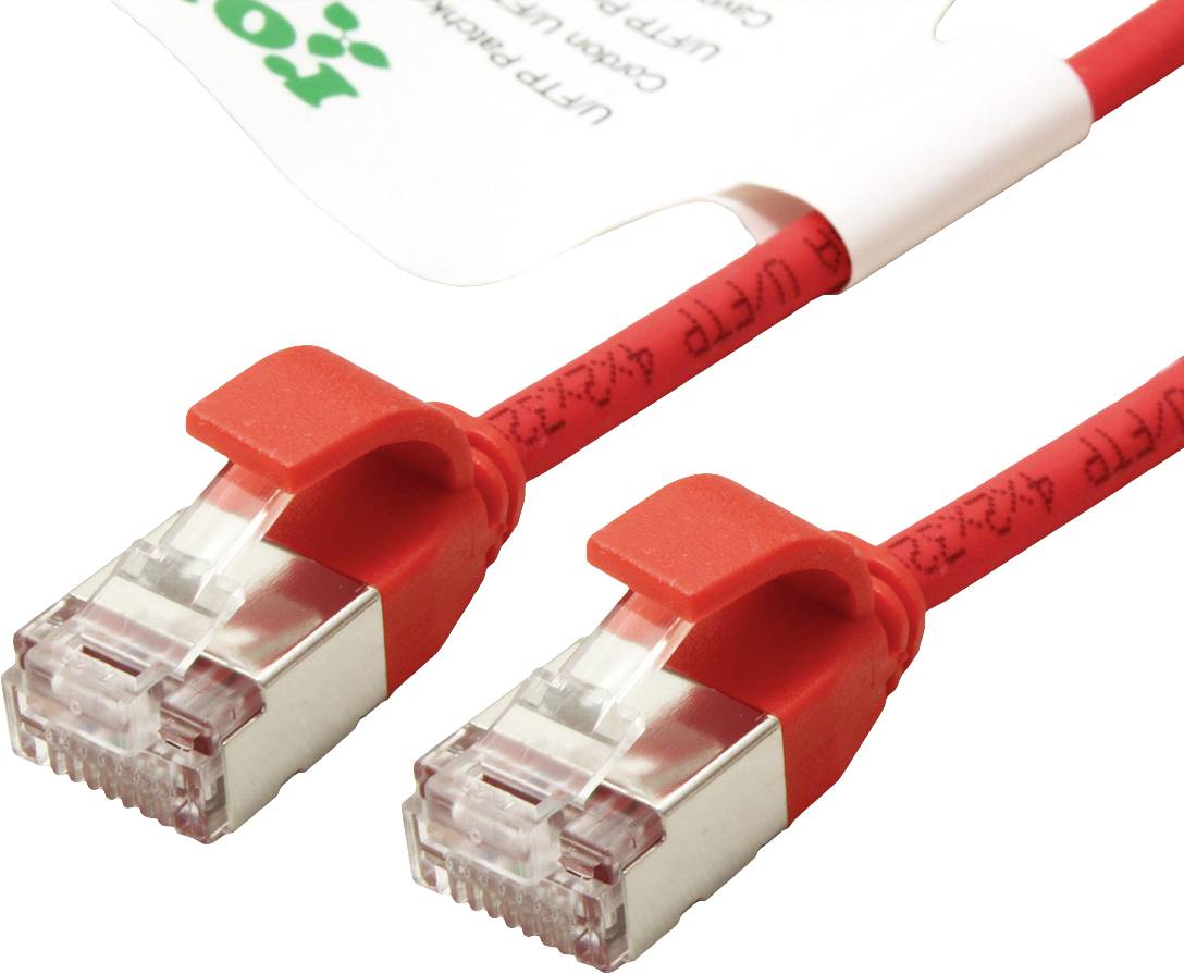 Roline mrežni patch kabl 2,00 m crvena (jasna) RJ45 utikač 2887748