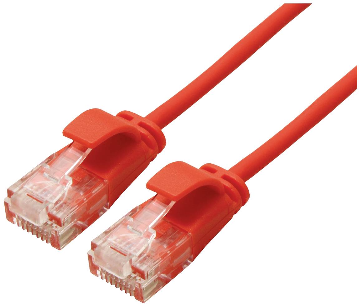 Roline mrežni patch kabl 2,00 m crvena (jasna) RJ45 utikač 2887808