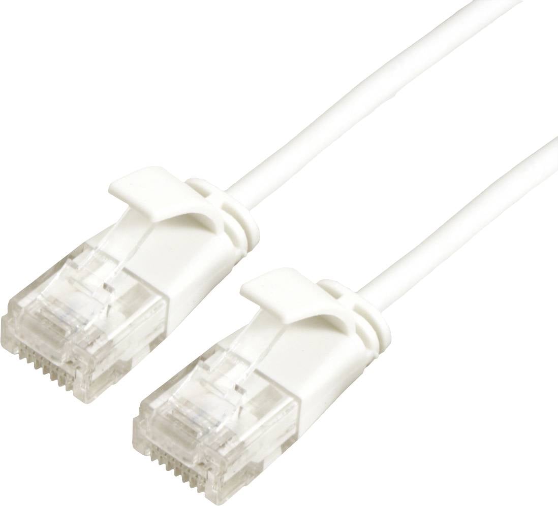 Roline mrežni patch kabl 1,50 m bela RJ45 utikač 2887821