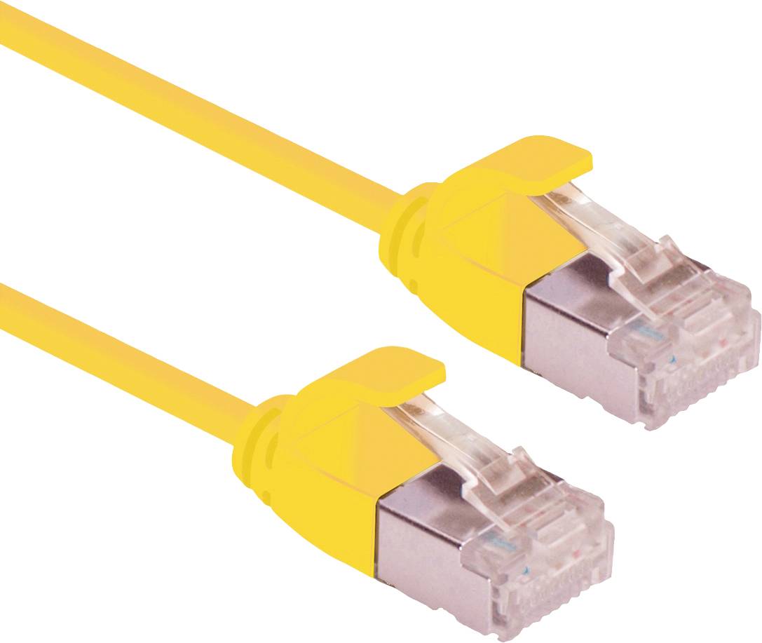 Roline mrežni patch kabl 3,00 m žuta RJ45 utikač 2887867
