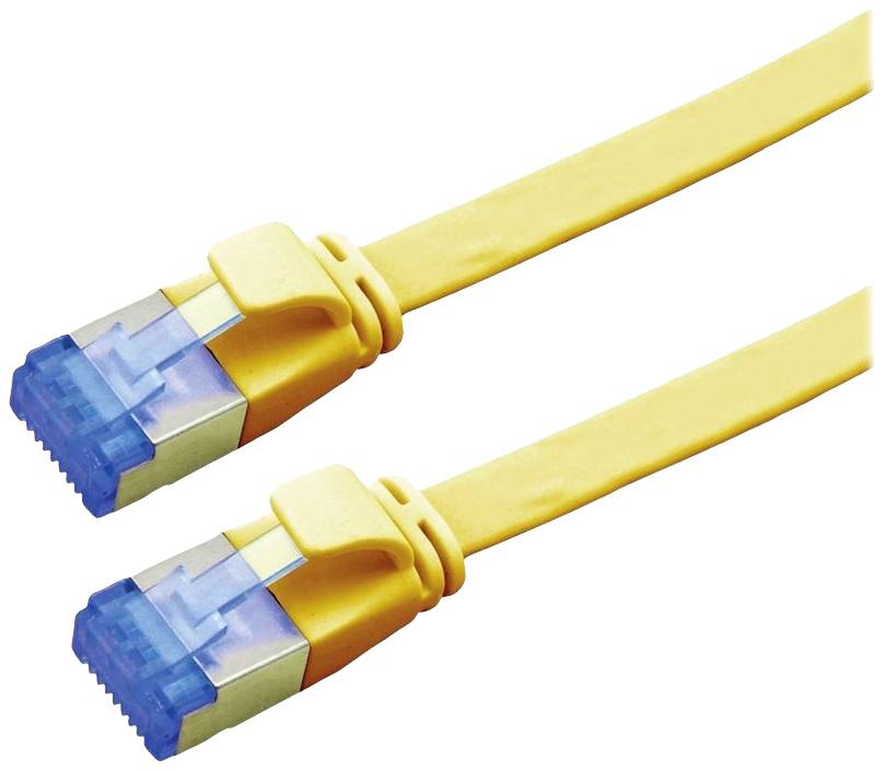 Value mrežni patch kabl 5,00 m žuta RJ45 utikač 2887926