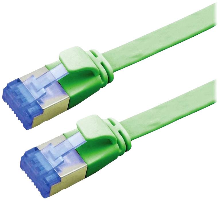 Value mrežni patch kabl 5,00 m zelena RJ45 utikač 2887936