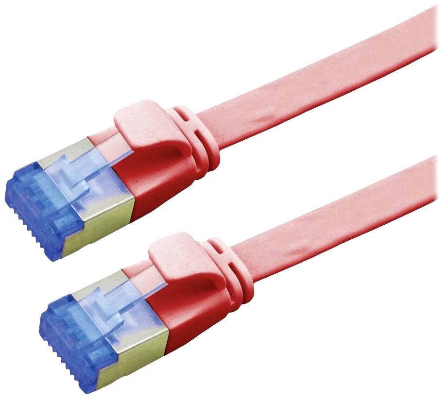 Value mrežni patch kabl 5,00 m crvena (jasna) RJ45 utikač 2887940