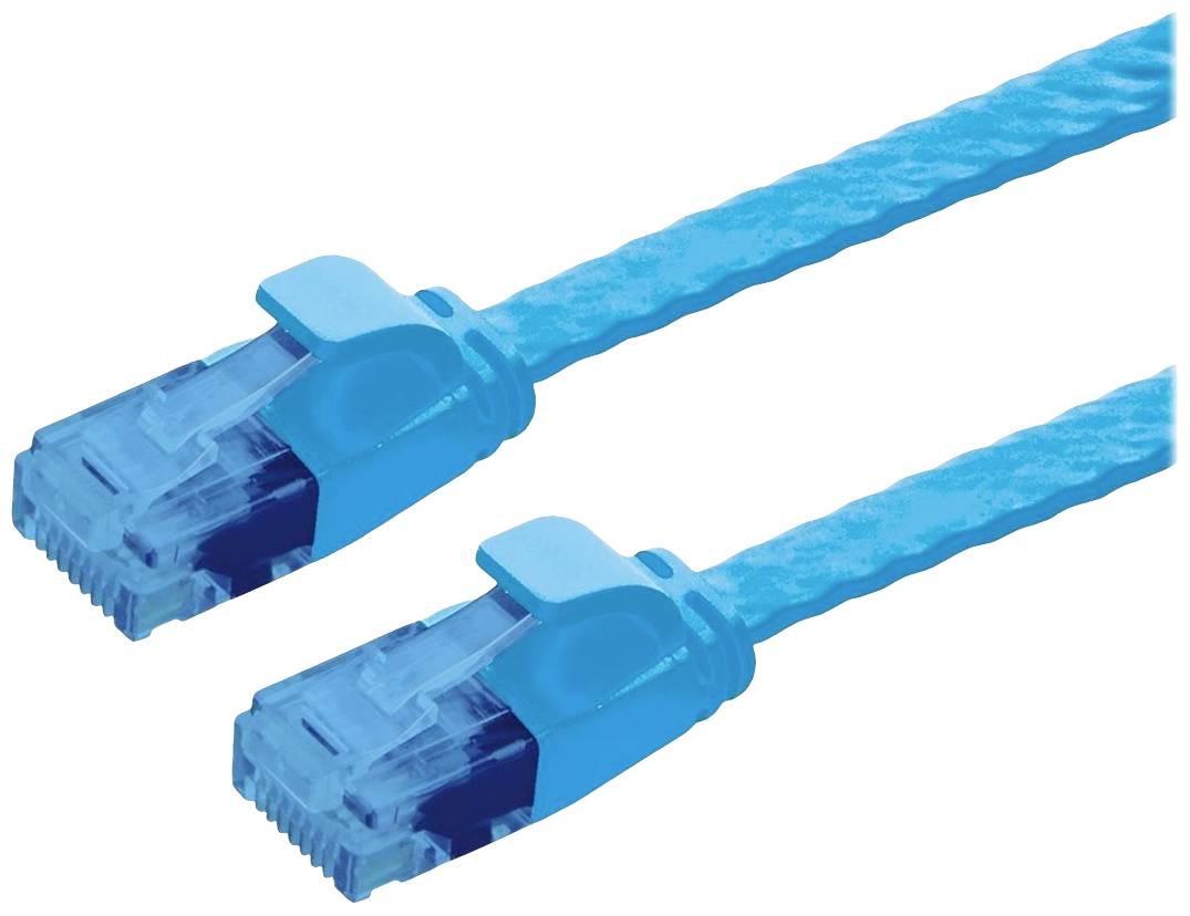 Value mrežni patch kabl 1,00 m plava RJ45 utikač 2887967