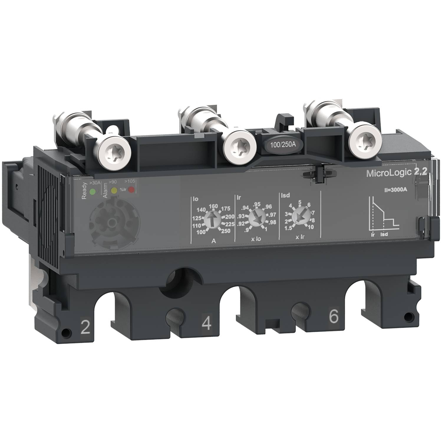 Schneider Electric C2532D250 automatski osigurac 3-polni 250 A