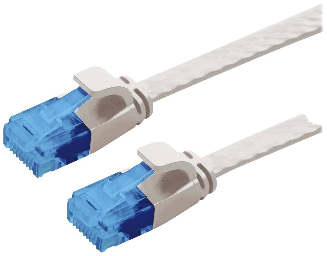 Value mrežni patch kabl 5,00 m siva RJ45 utikač 2887980