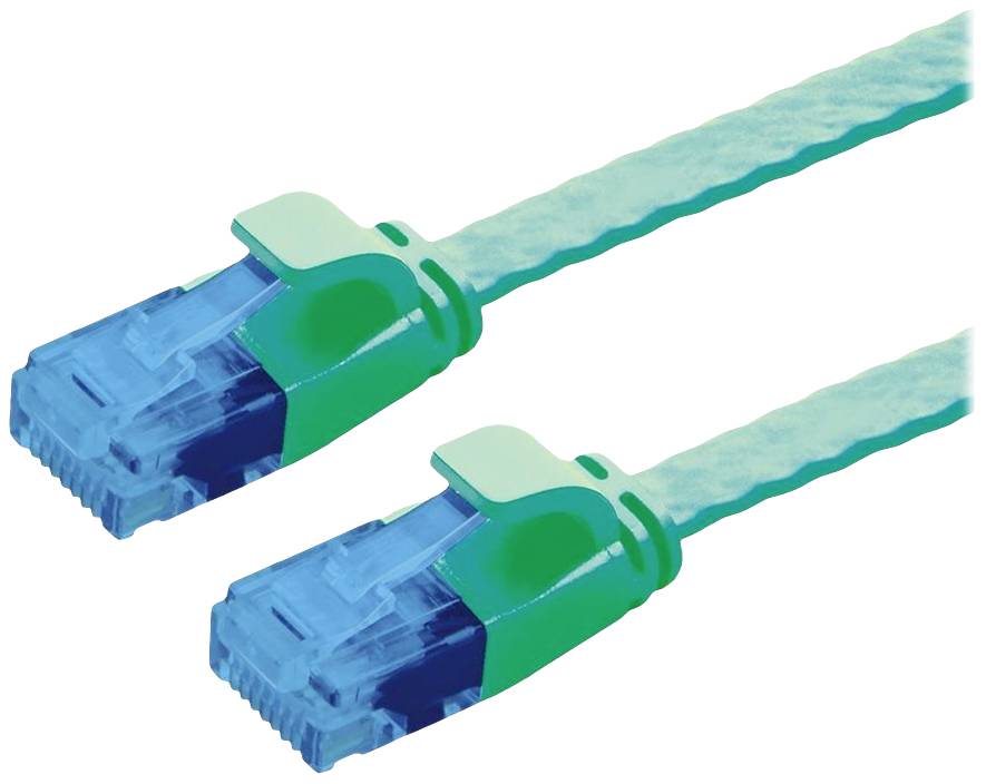 Value mrežni patch kabl 5,00 m zelena RJ45 utikač 2887985