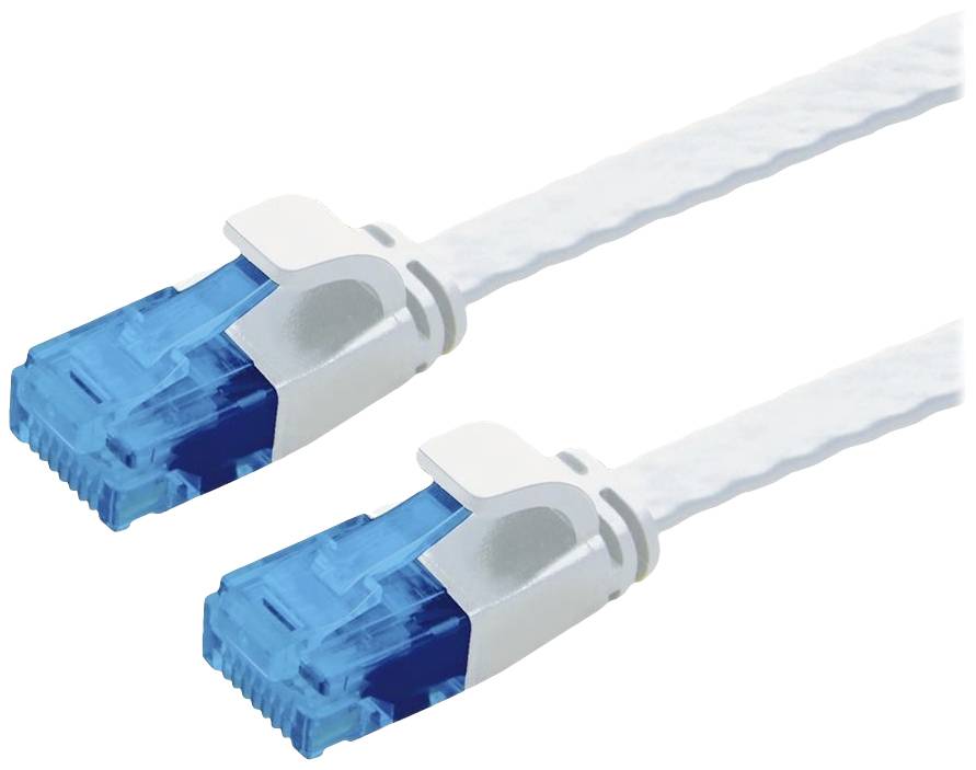 Value mrežni patch kabl 2,00 m bela RJ45 utikač 2887994