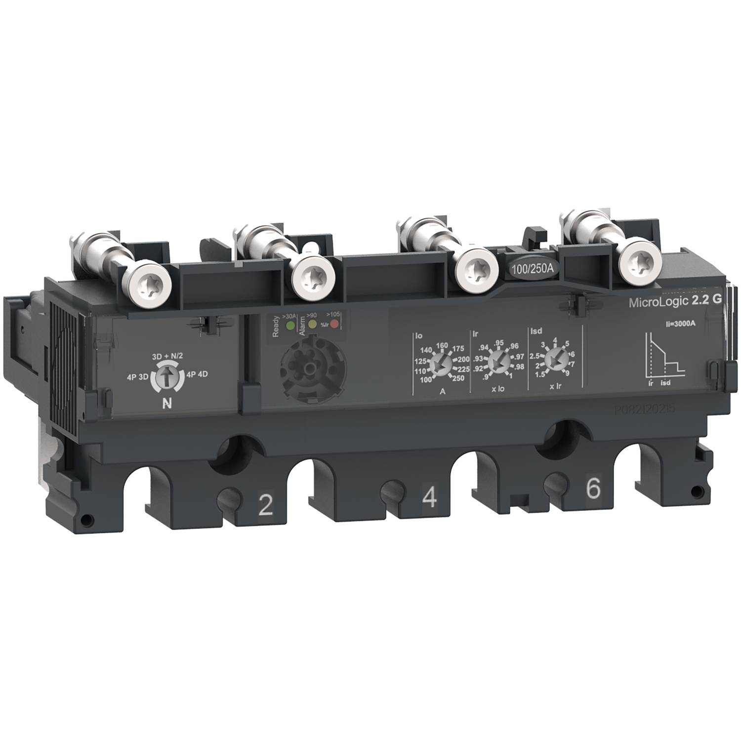 Schneider Electric C1642G160 automatski osigurac 4-polni 160 A