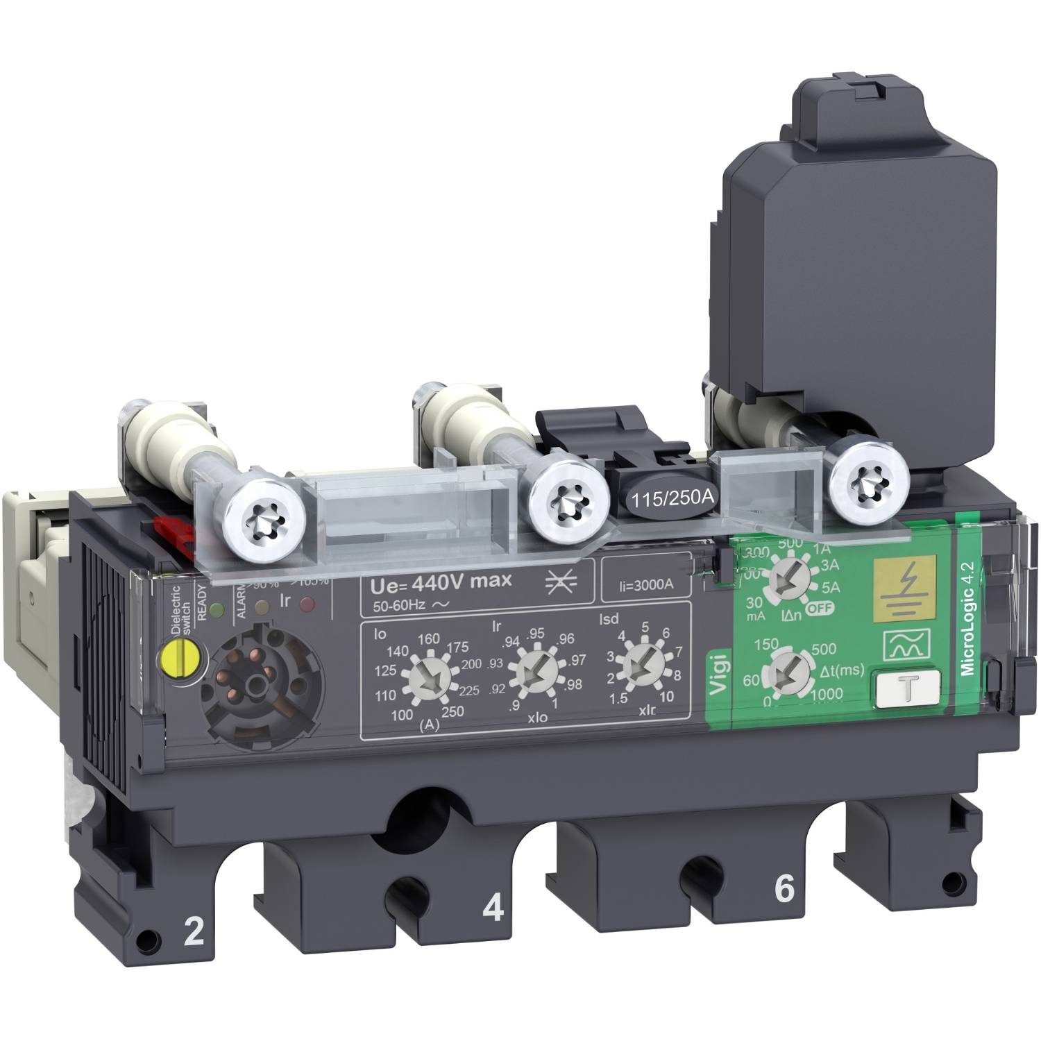 Schneider Electric C2534V250 automatski osigurac 3-polni 250 A 2534V