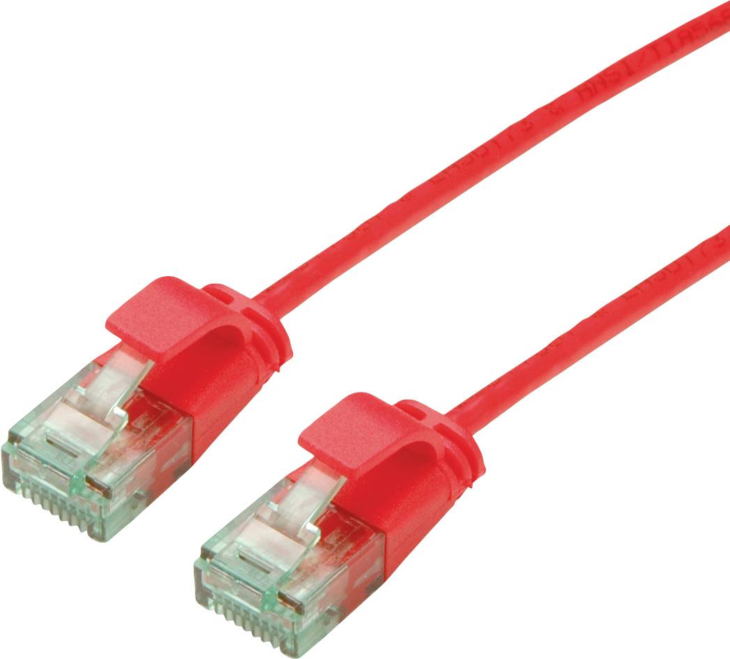 roline mrežni patch kabl 5,00 m crvena (jasna) RJ45 utikač