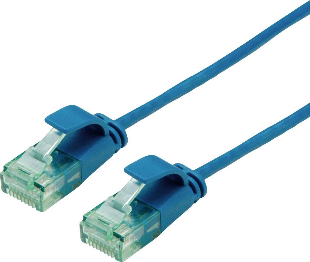 roline mrežni patch kabl 1,50 m plava RJ45 utikač